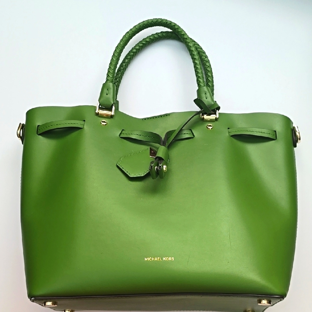 Michael Kors Green Tote Bag